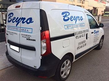 Beyro furgoneta tintorería